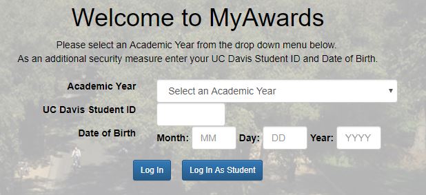 myawards login